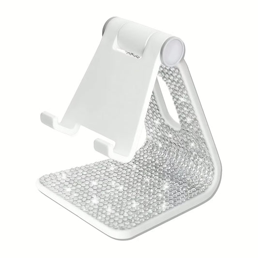 Glitter Diamond Phone Stand – Mobile Stand for Phone & Tablet Holder Desktop Accessory